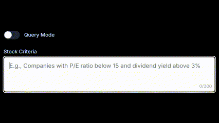 Set Weekly Stock Alerts